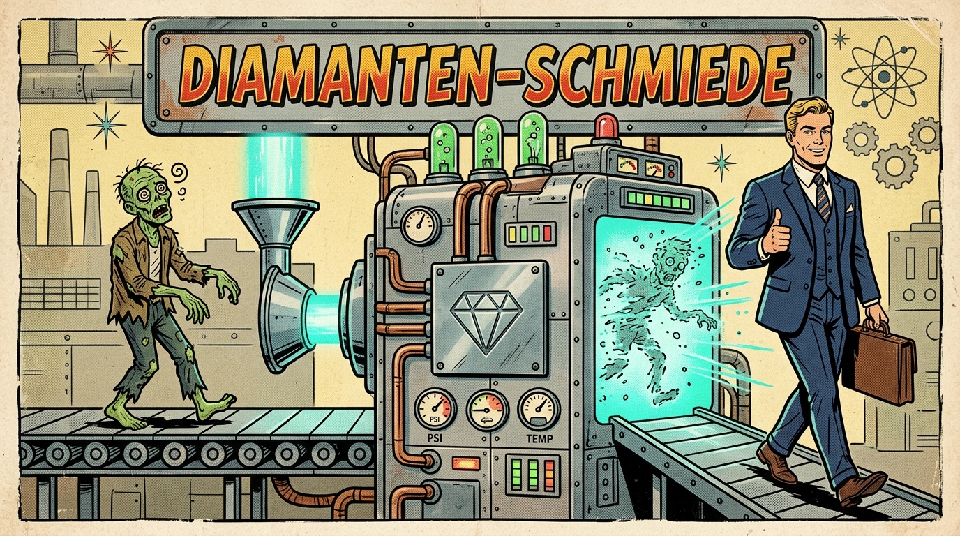 Die Diamantenschmiede Zaubermaschine